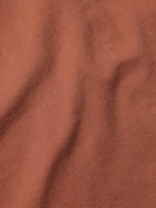 Brick denim fabric swatch with visible texture