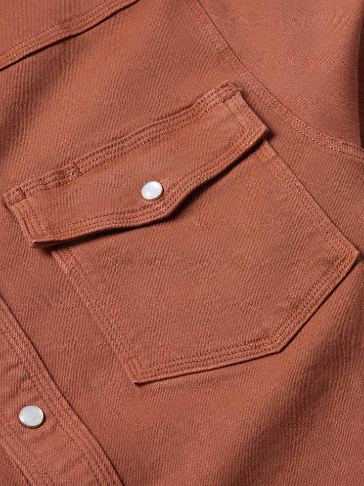 WESTERN DENIM SNAP SHIRT - Schaefer Outfitter