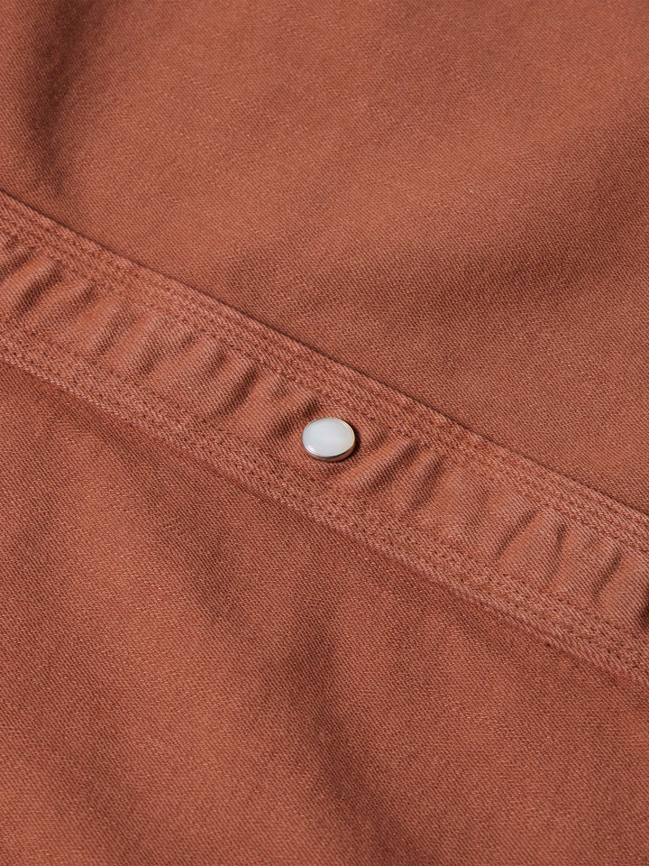 WESTERN DENIM SNAP SHIRT - Schaefer Outfitter