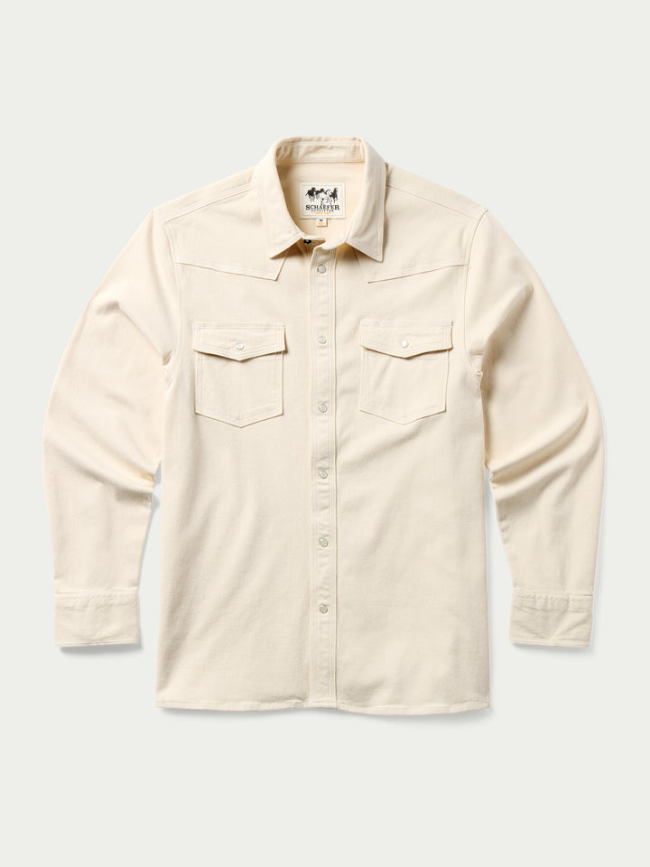 WESTERN DENIM SNAP SHIRT - Schaefer Outfitter