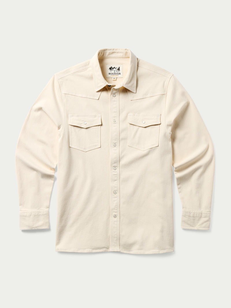 WESTERN DENIM SNAP SHIRT - Schaefer Outfitter