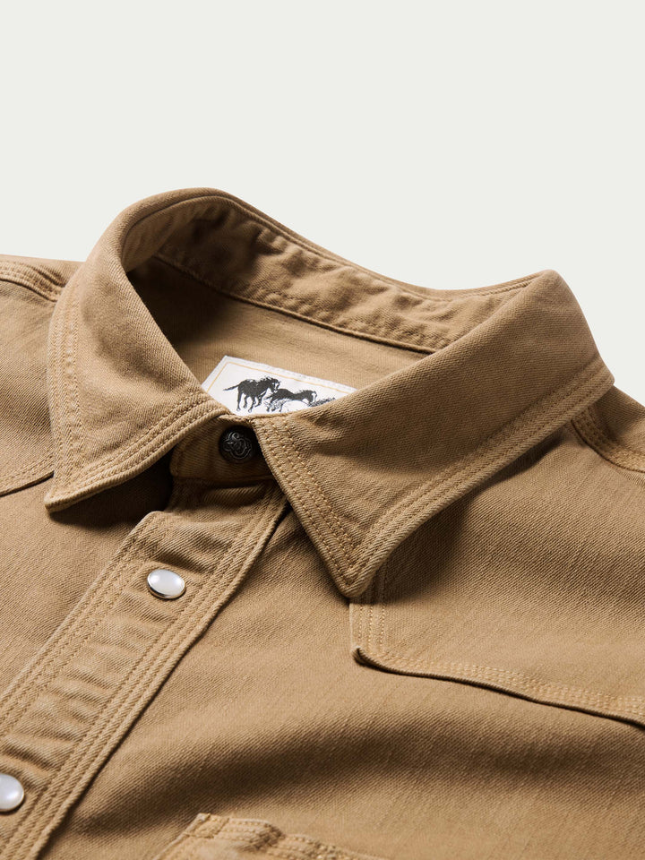 WESTERN DENIM SNAP SHIRT - Schaefer Outfitter