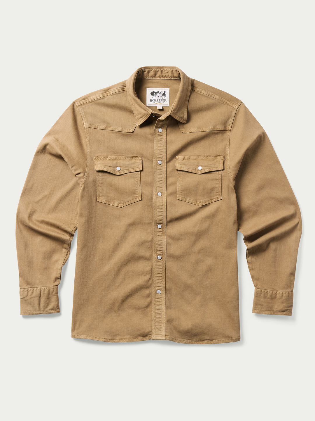 WESTERN DENIM SNAP SHIRT - Schaefer Outfitter