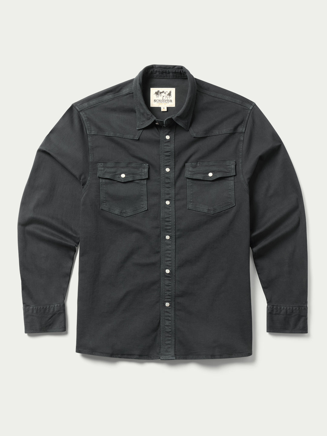 WESTERN DENIM SNAP SHIRT - Schaefer Outfitter