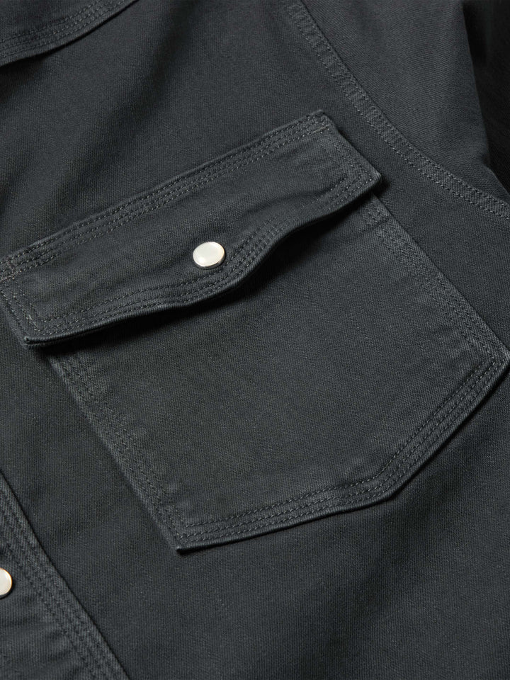 WESTERN DENIM SNAP SHIRT - Schaefer Outfitter