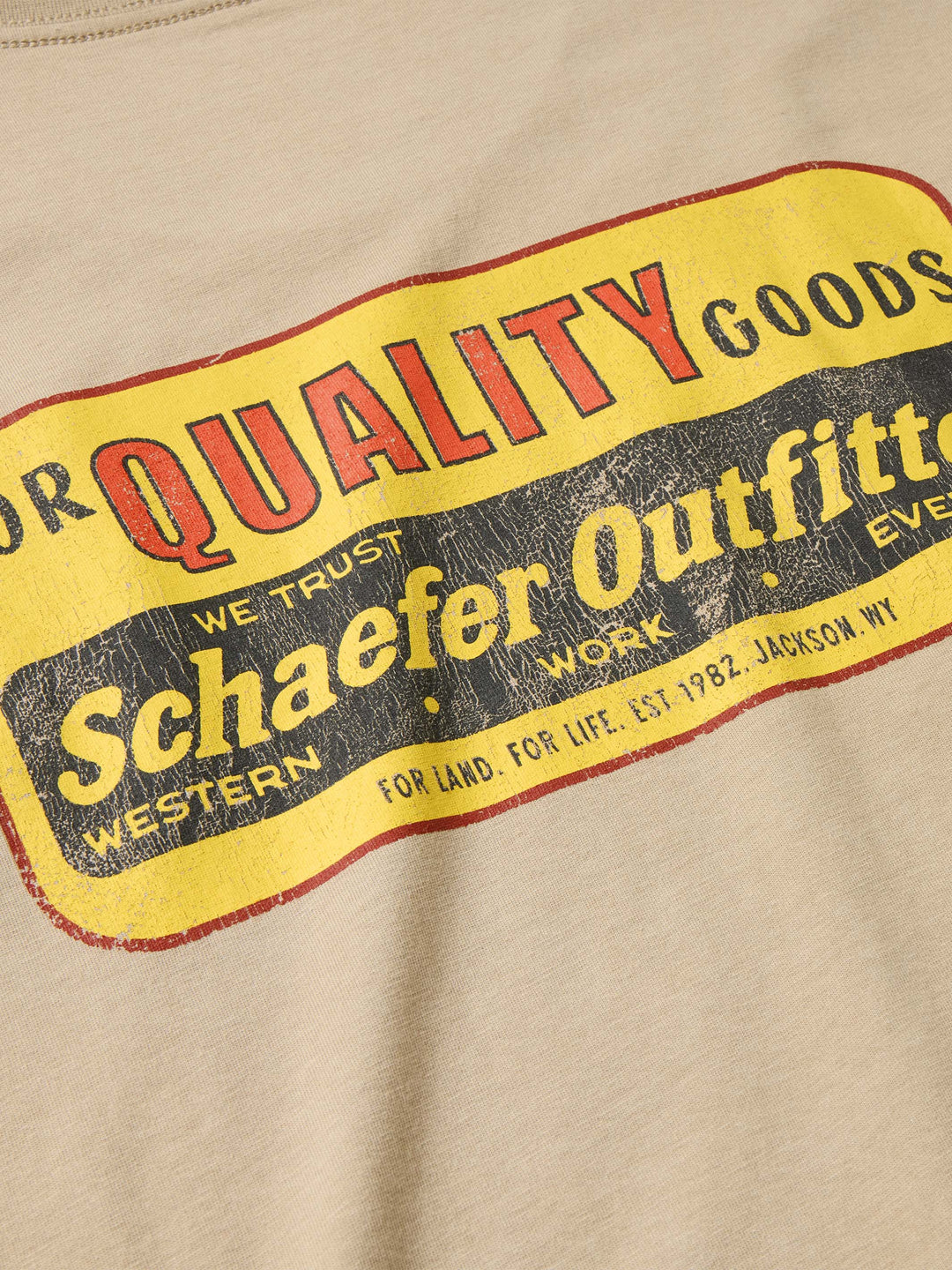 Quality Goods Tee - Schaefer Outfitter