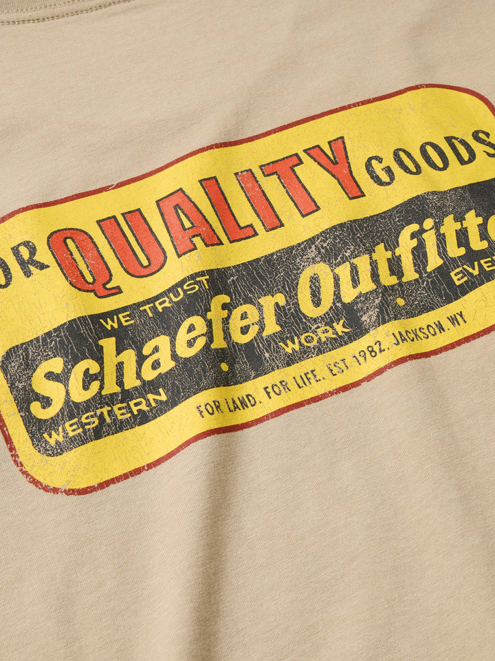 Quality Goods Tee - Schaefer Outfitter