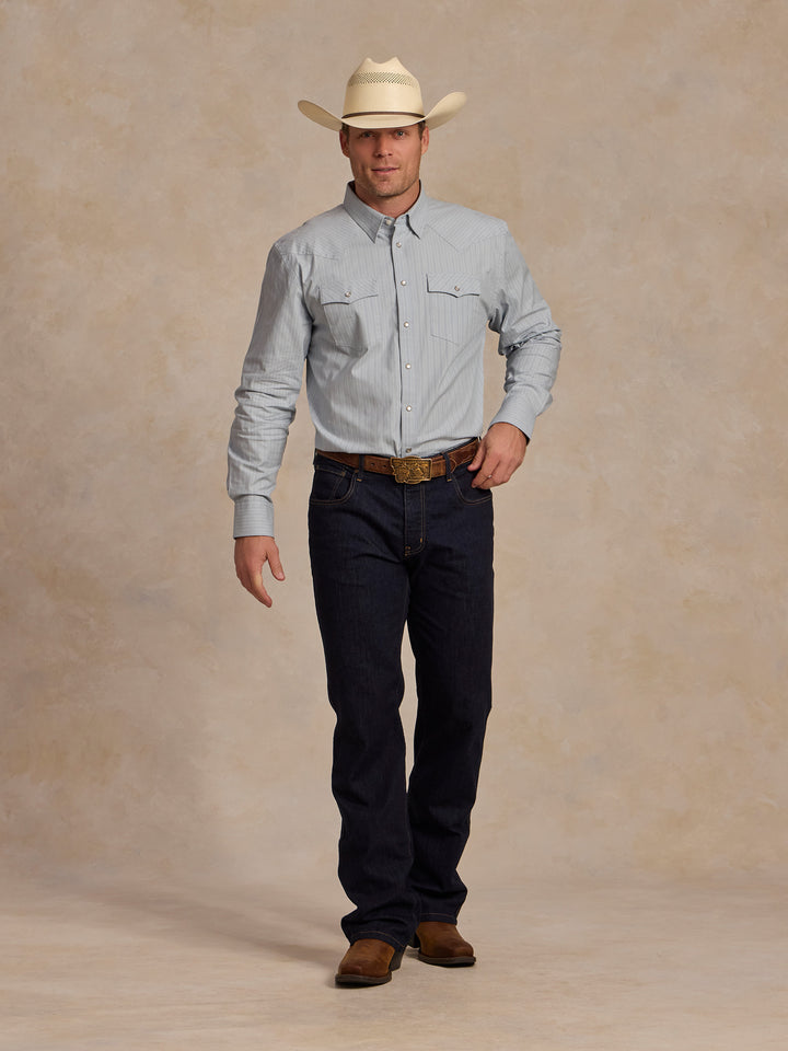 CLASSIC WESTERN BUTTON DOWN WITH SNAPS - Schaefer Outfitter