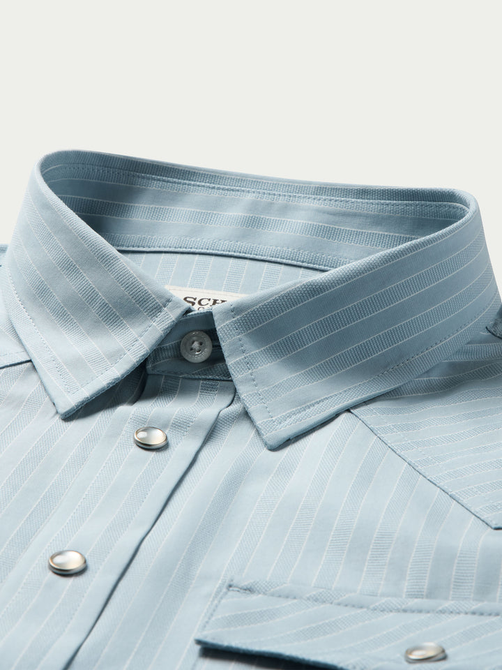 CLASSIC WESTERN BUTTON DOWN WITH SNAPS - Schaefer Outfitter