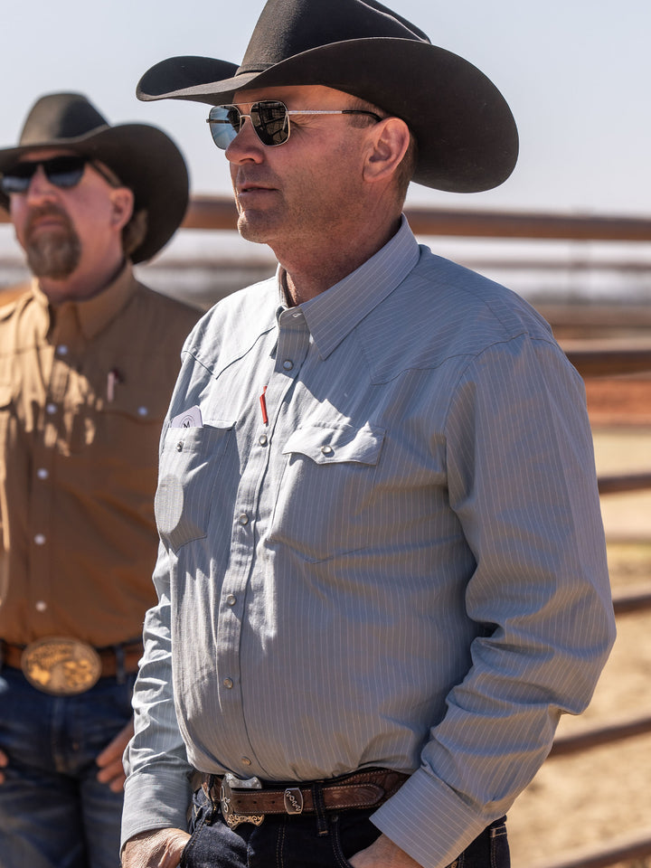 Classic Western Button Down With Snaps - Schaefer Outfitter