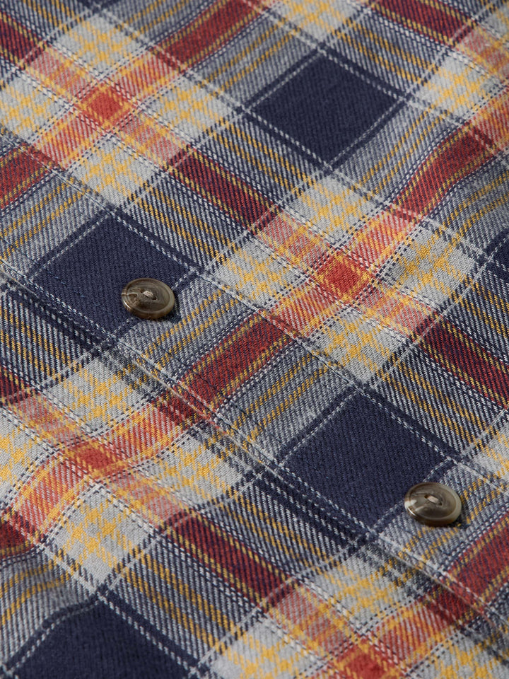 FLANNEL BUTTON DOWN SHIRT - Schaefer Outfitter