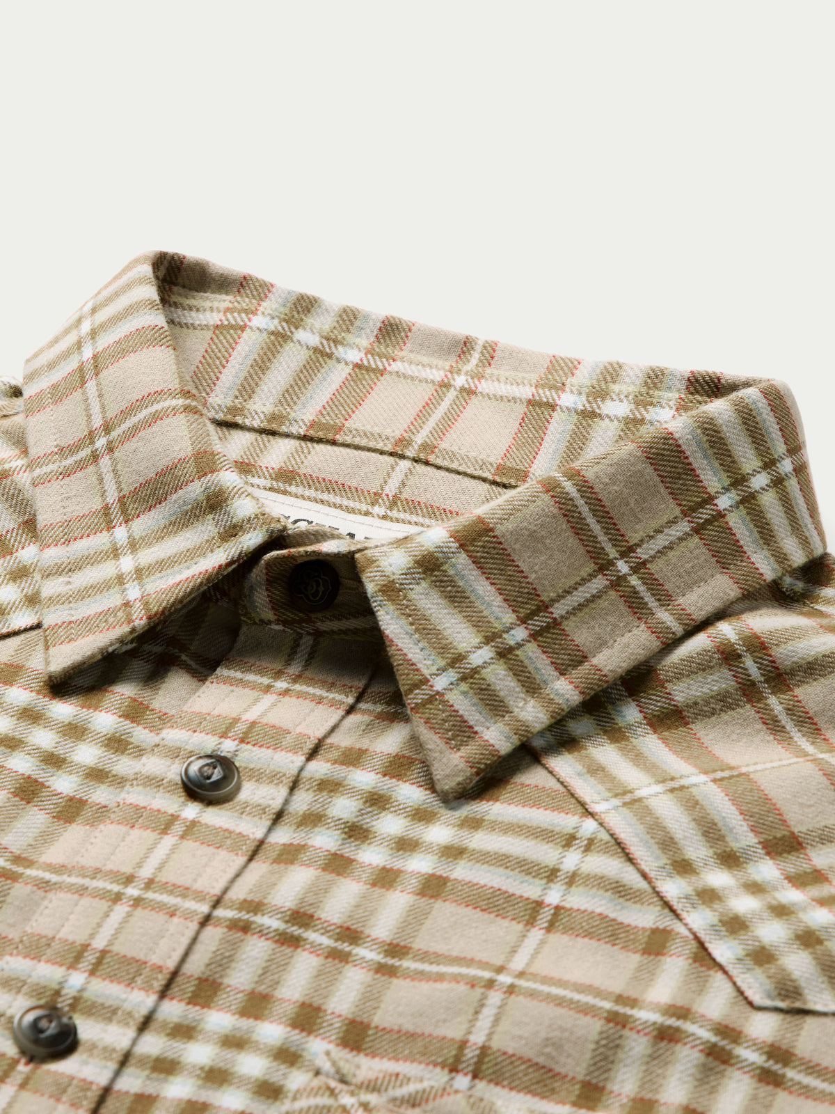 FLANNEL BUTTON DOWN SHIRT - Schaefer Outfitter