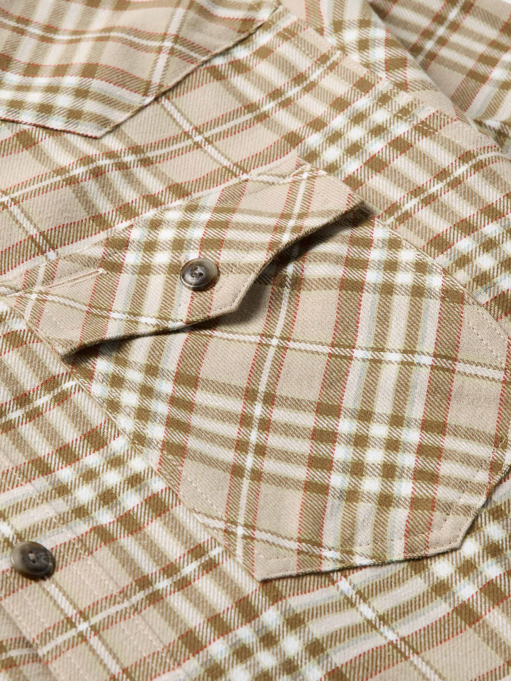 FLANNEL BUTTON DOWN SHIRT - Schaefer Outfitter