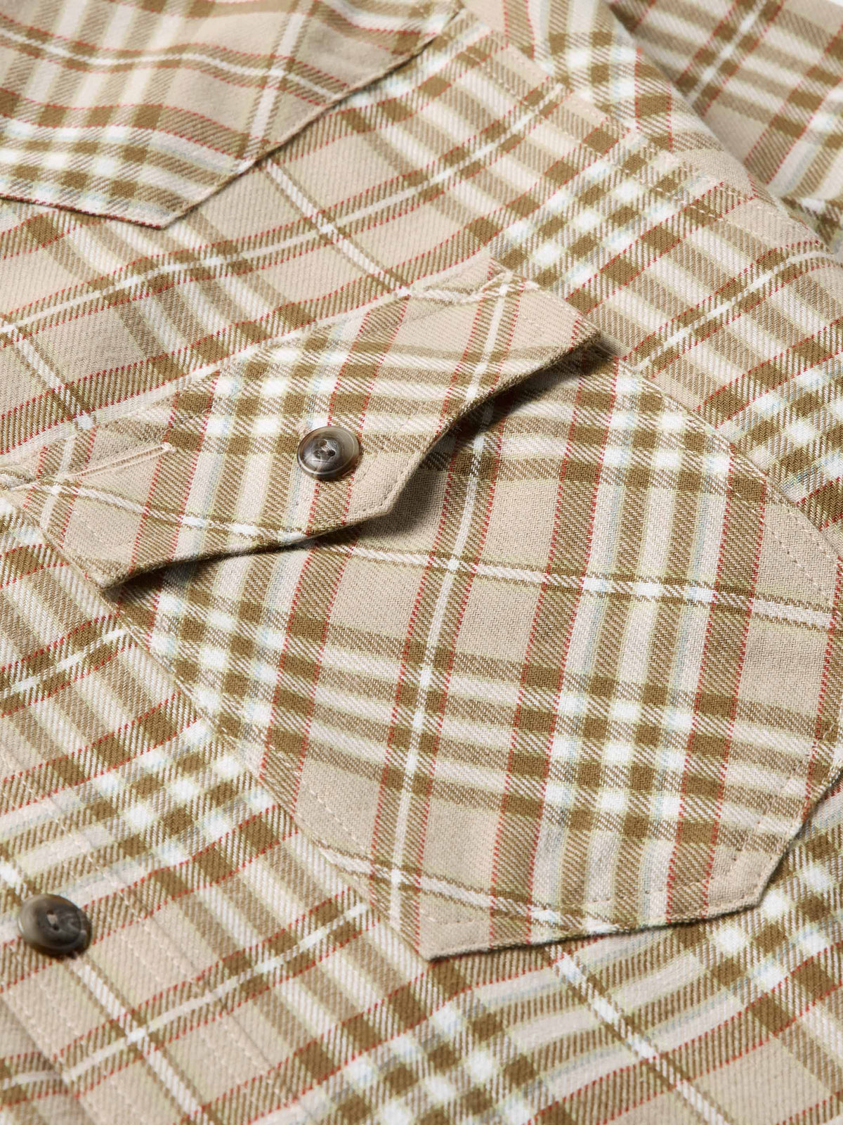 FLANNEL BUTTON DOWN SHIRT - Schaefer Outfitter