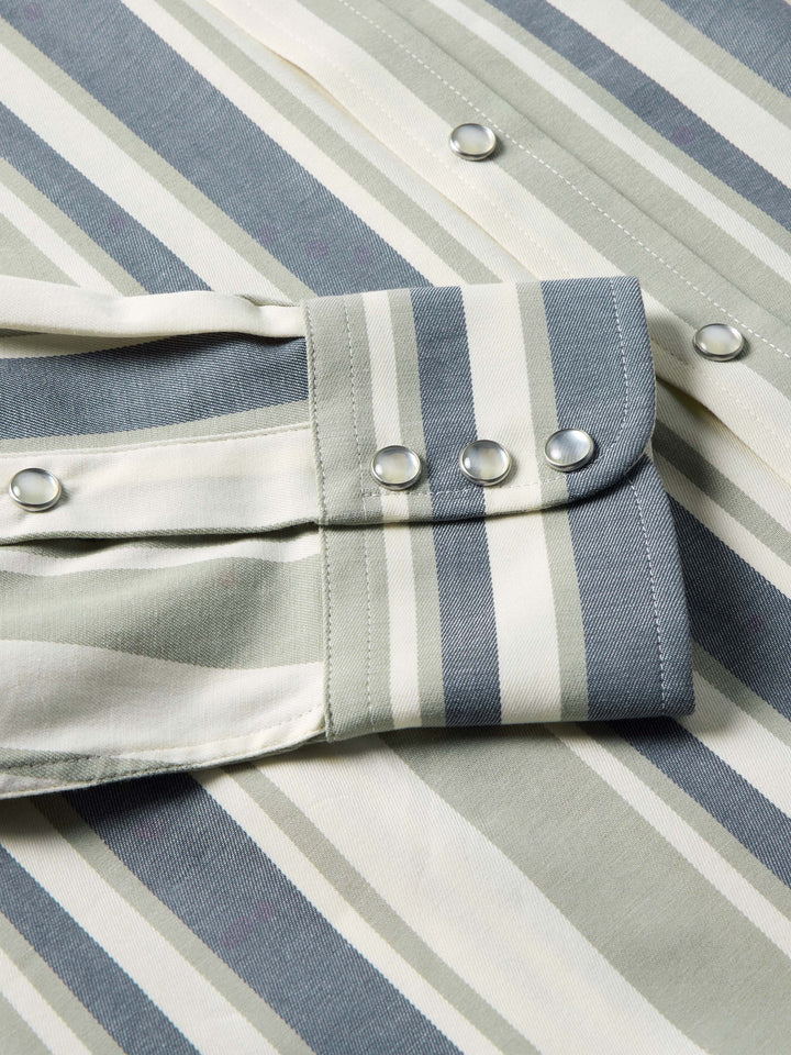 WESTERN STRETCH SNAP SHIRT - Schaefer Outfitter