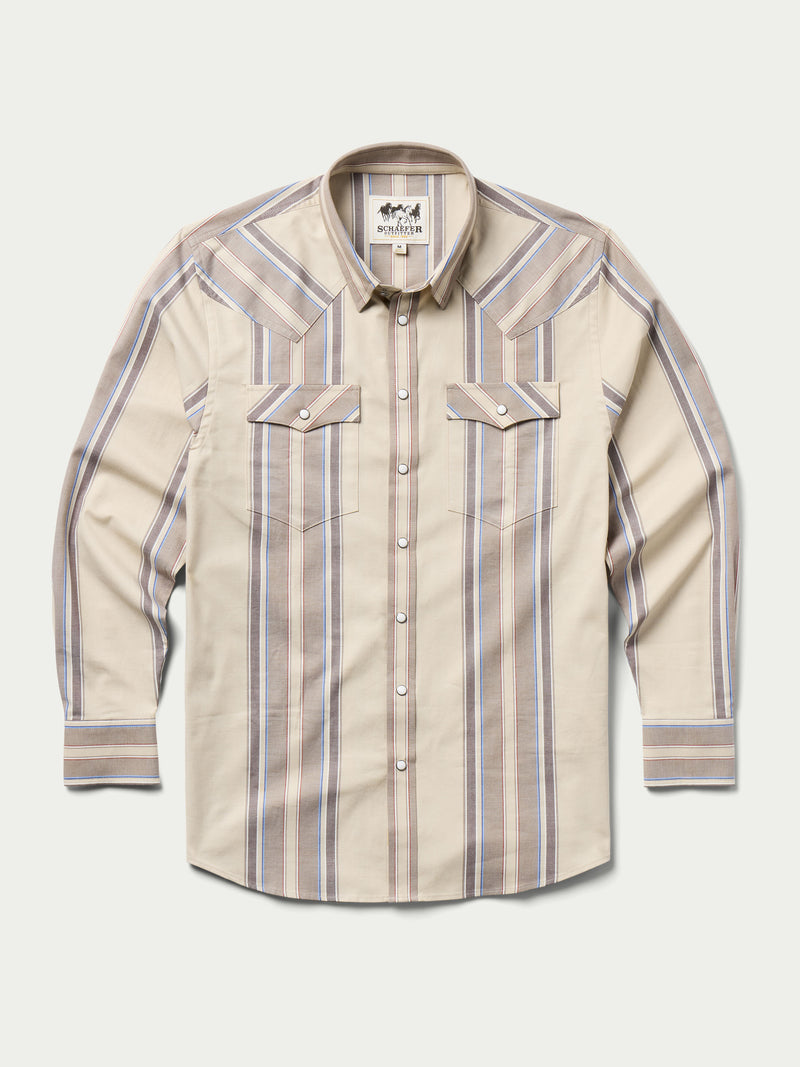 WESTERN STRETCH SNAP SHIRT - Schaefer Outfitter