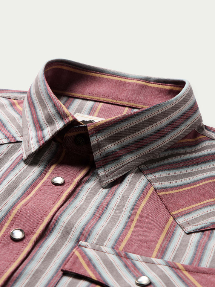 WESTERN STRETCH SNAP SHIRT - Schaefer Outfitter