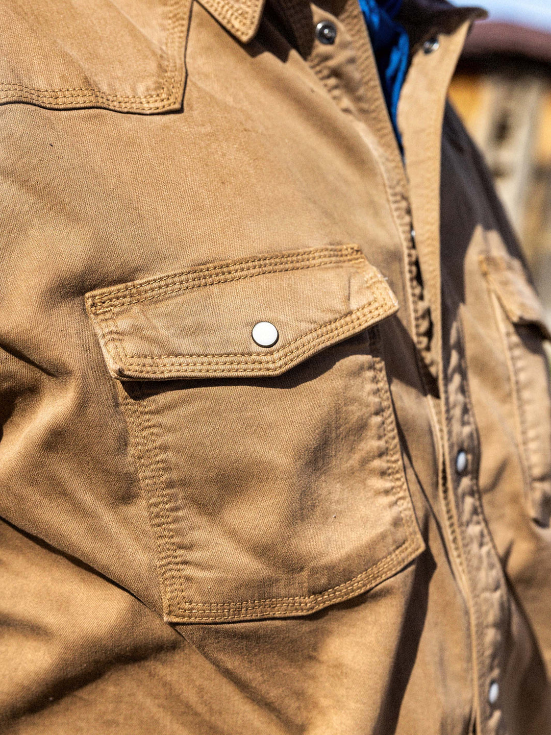 Western Denim Snap Shirt - Schaefer Outfitter