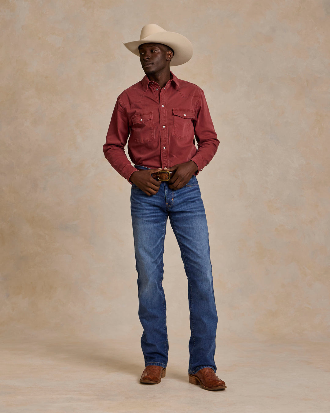 Western Denim Snap Shirt - Schaefer Outfitter