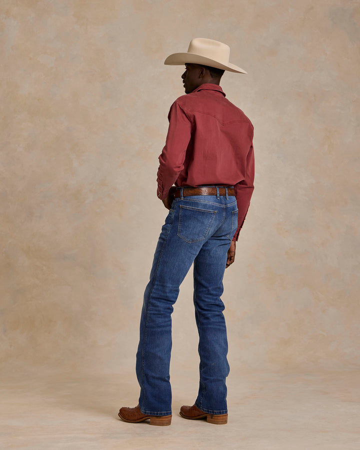 Western Denim Snap Shirt - Schaefer Outfitter