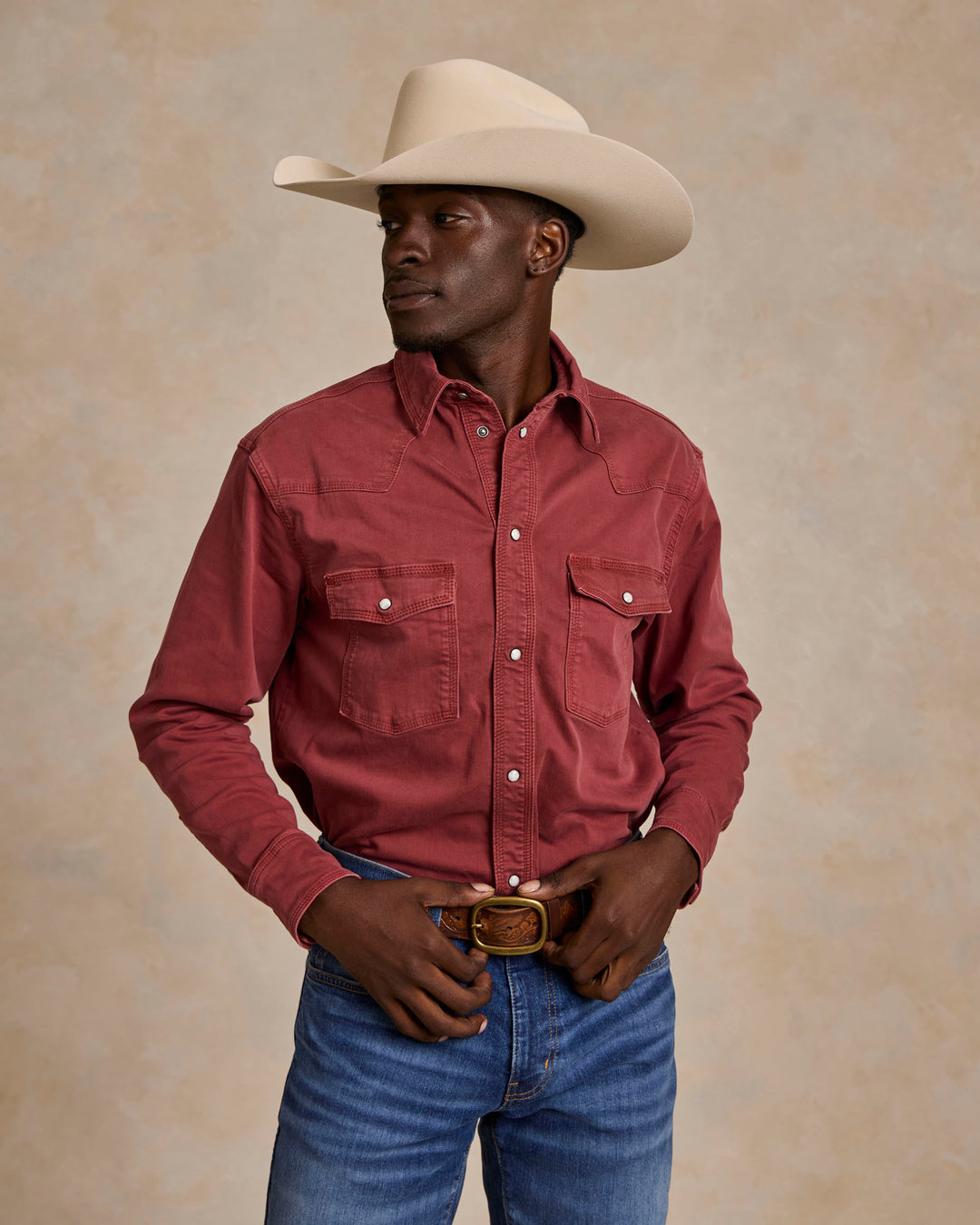 Western Denim Snap Shirt - Schaefer Outfitter