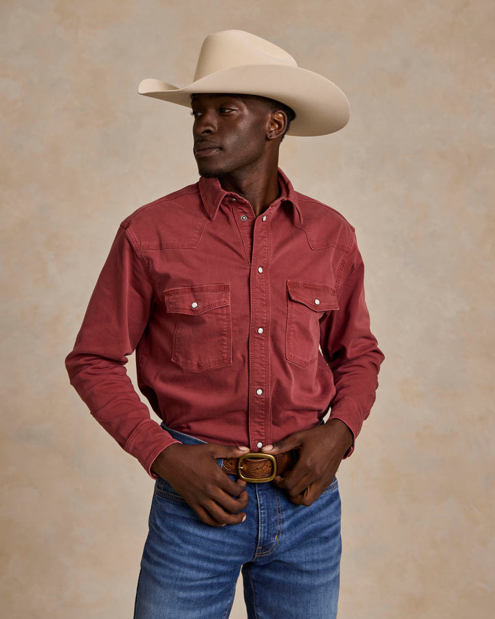 Western Denim Snap Shirt - Schaefer Outfitter