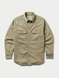 Sage western snap denim shirt with two chest pockets and long sleeves