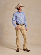 Classic Western Pinpoint Button-Down - Schaefer Outfitter