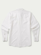 White western button-down shirt with snap closures, long sleeves