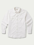White western button-down shirt with two chest pockets and snap front