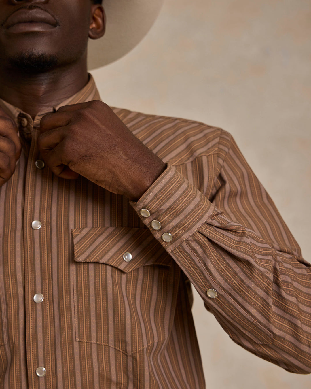 Classic Western Button Down With Snaps - Schaefer Outfitter