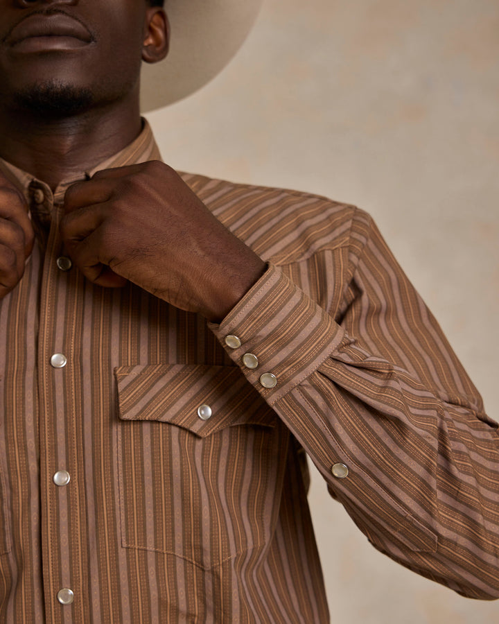 Classic Western Button Down With Snaps - Schaefer Outfitter