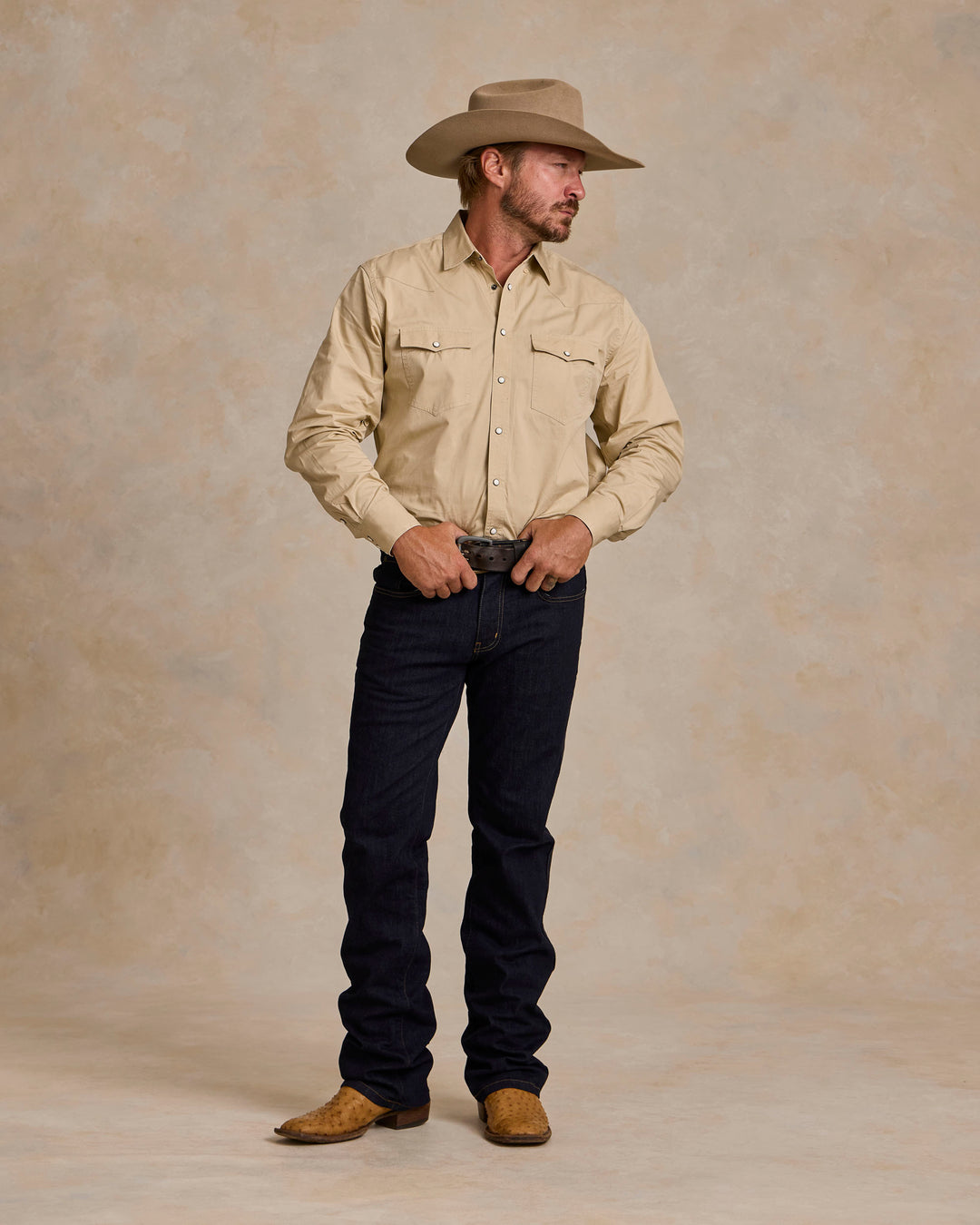 Slub Twill Shirt with Snaps - Schaefer Outfitter