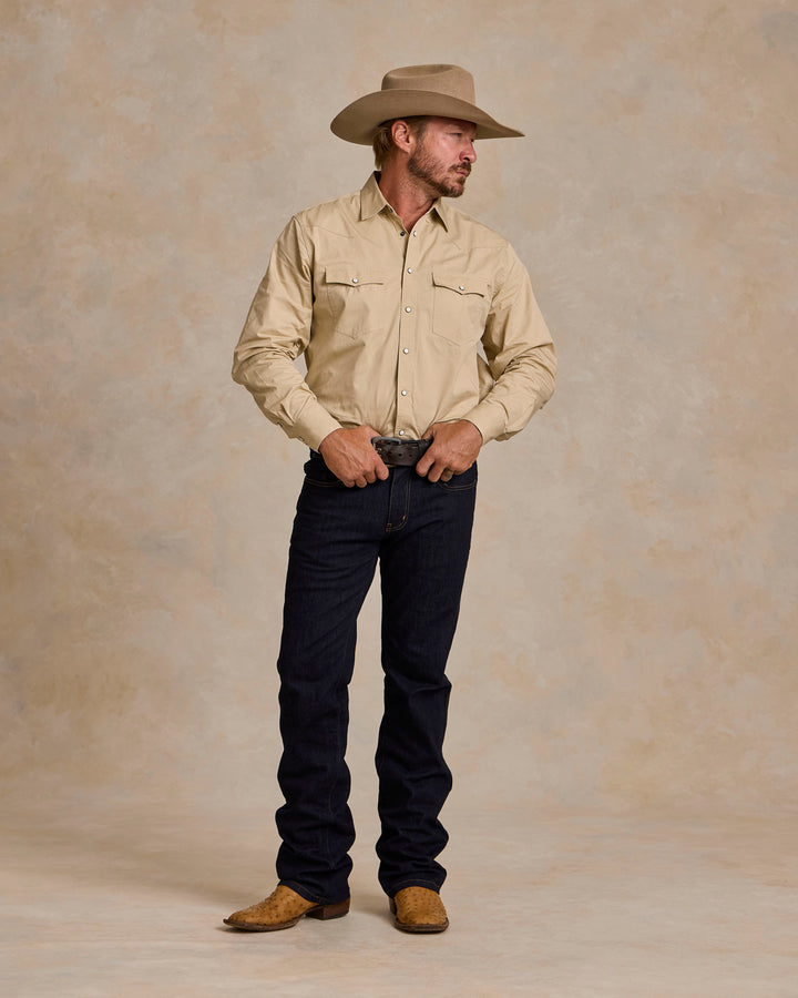 Slub Twill Shirt with Snaps - Schaefer Outfitter