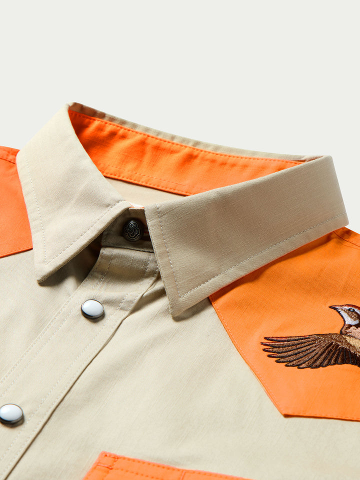 SLUB TWILL SHIRT WITH SNAPS - Schaefer Outfitter