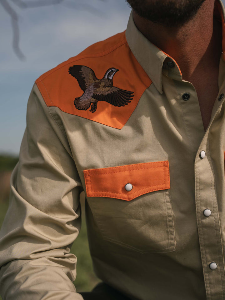 Slub Twill Shirt with Snaps - Schaefer Outfitter