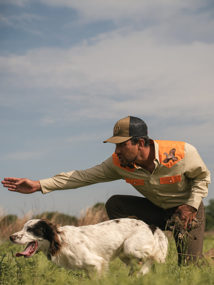 Slub Twill Shirt with Snaps - Schaefer Outfitter
