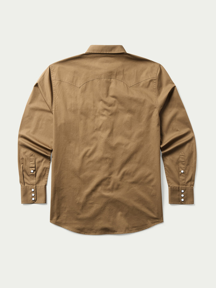 SLUB TWILL SHIRT WITH SNAPS - Schaefer Outfitter