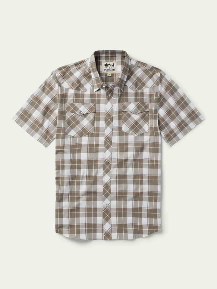 Short Sleeve Vintage Cotton Pearl Snap - Schaefer Outfitter