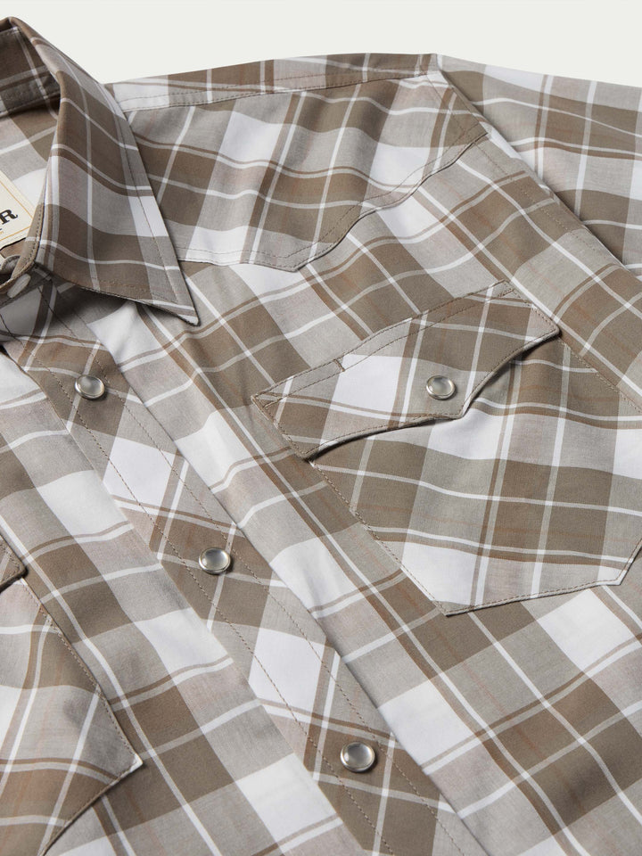Short Sleeve Vintage Cotton Pearl Snap - Schaefer Outfitter