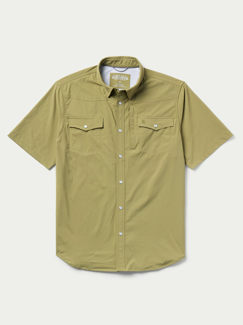 Short Sleeve RangeTek Western Guide Snap Shirt - Schaefer Outfitter