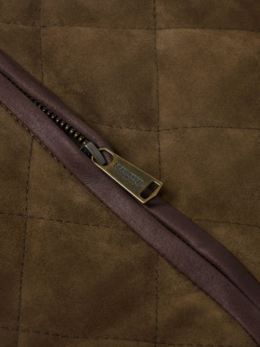 STOCKTON QUILTED SUEDE VEST - Schaefer Outfitter