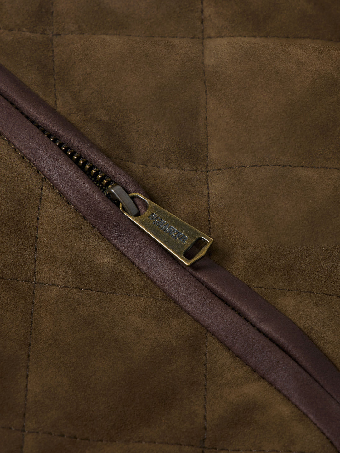 STOCKTON QUILTED SUEDE VEST - Schaefer Outfitter