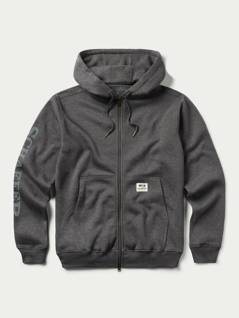 Full Zip Logo Hoodie - Schaefer Outfitter