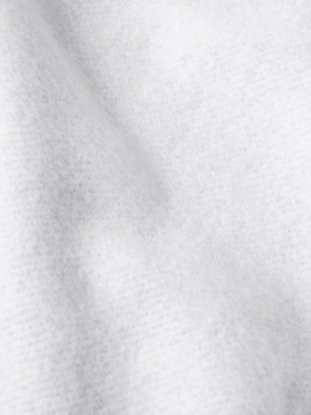 Heather charcoal hoodie fabric close-up with visible woven texture
