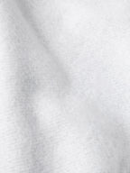 Heather charcoal hoodie fabric close-up with visible woven texture