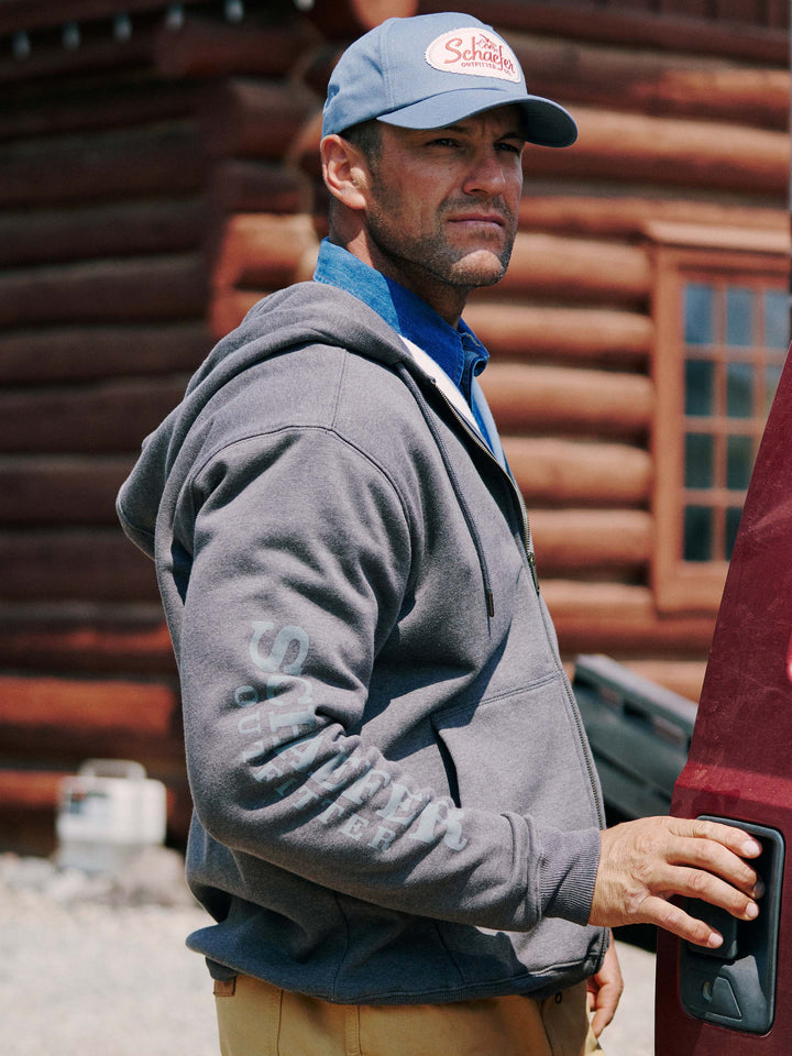 Full Zip Logo Hoodie - Schaefer Outfitter