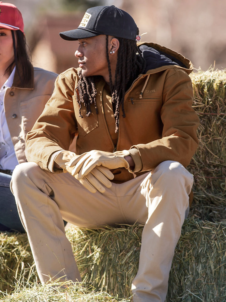 Hooded Zip Canvas Jacket - Schaefer Outfitter