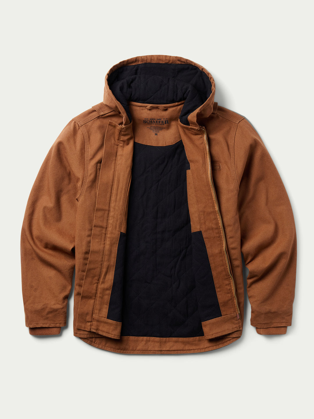 Hooded Zip Canvas Jacket - Schaefer Outfitter