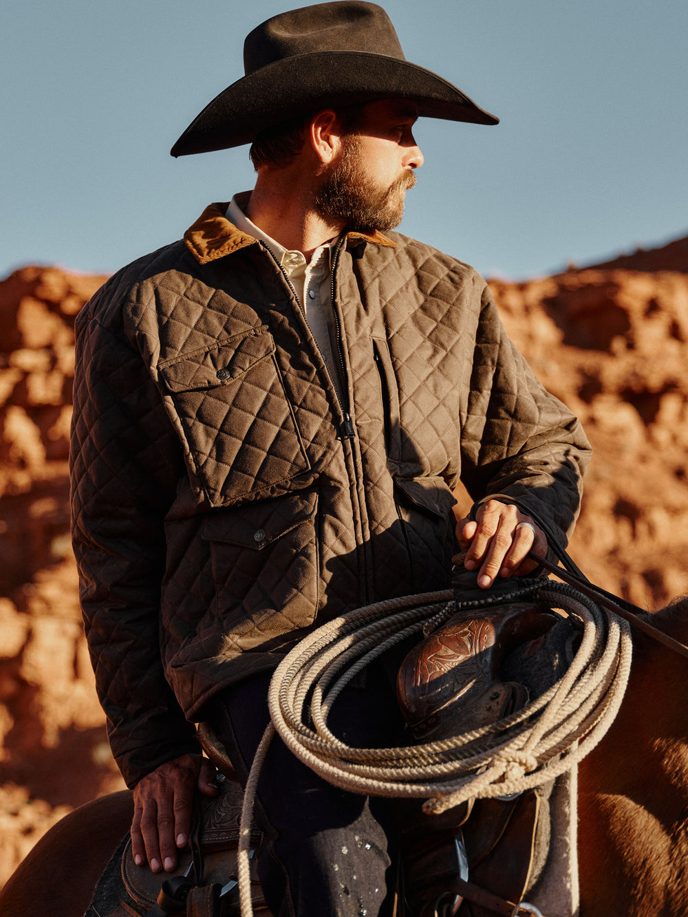 RangeWax® Blacktail Quilted Jacket - Schaefer Outfitter
